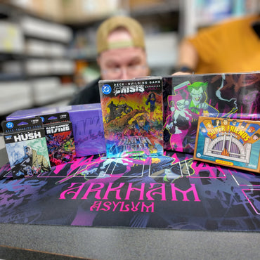 DC Deck-Building Game Arkham Asylum Kickstarter Bundle