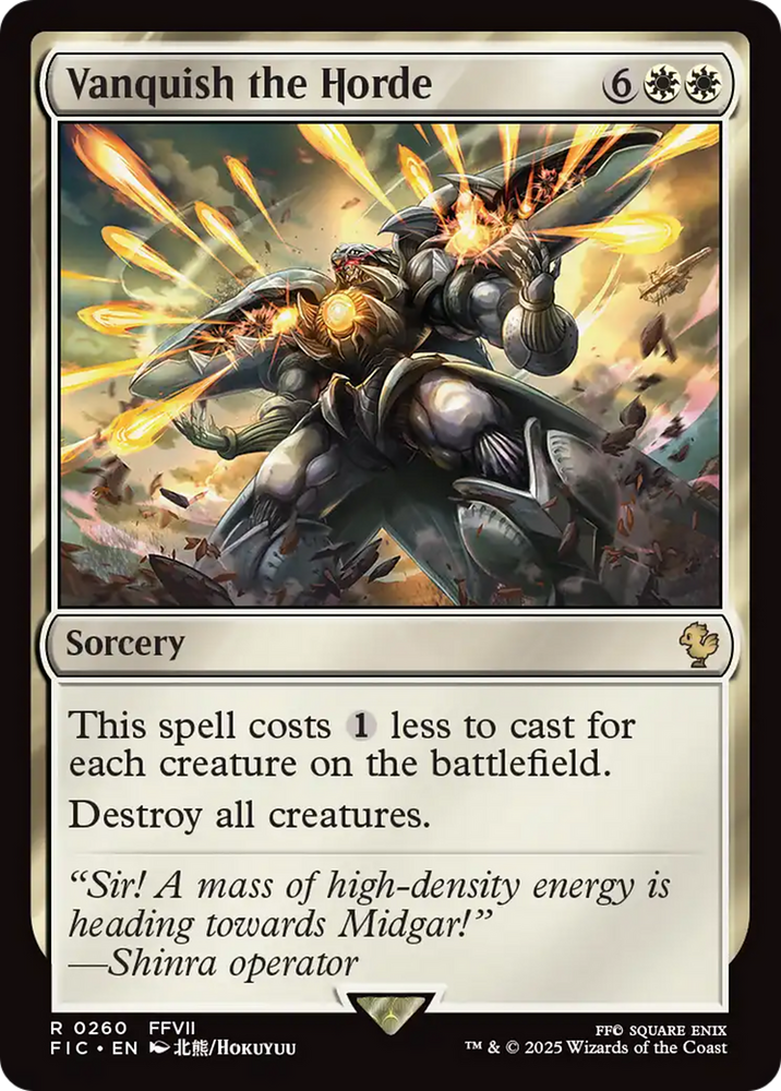 Vanquish the Horde [FINAL FANTASY Commander]