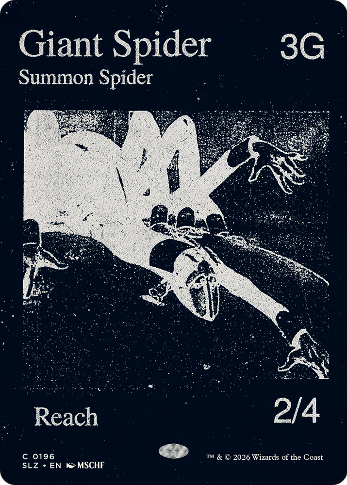 Giant Spider (0196) [Secret Lair x MSCHF: The Zeta Set]
