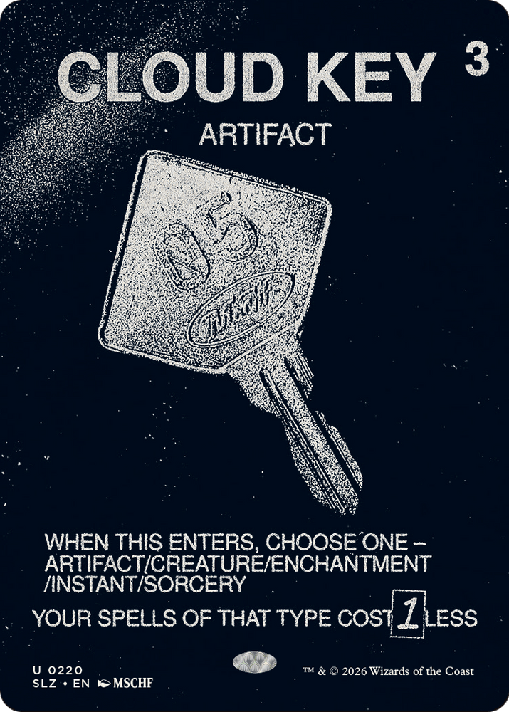 Cloud Key (0220) [Secret Lair x MSCHF: The Zeta Set]