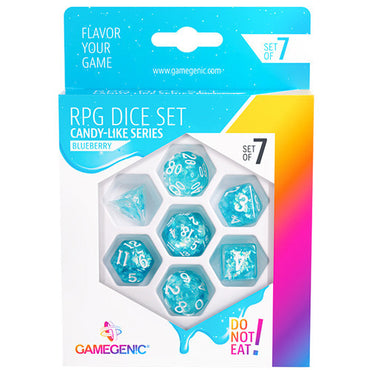 Gamegenic Candy-like Series - Blueberry - RPG Dice Set