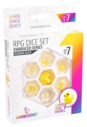 Gamegenic Embraced Series - Rubber Duck - RPG Dice Set