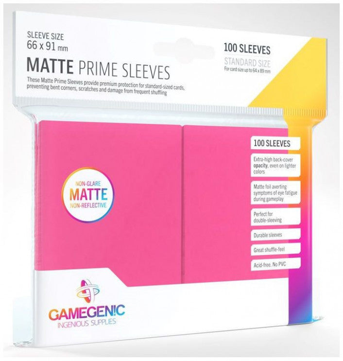 Gamegenic Standard Size Matte Prime Card Sleeves 100ct