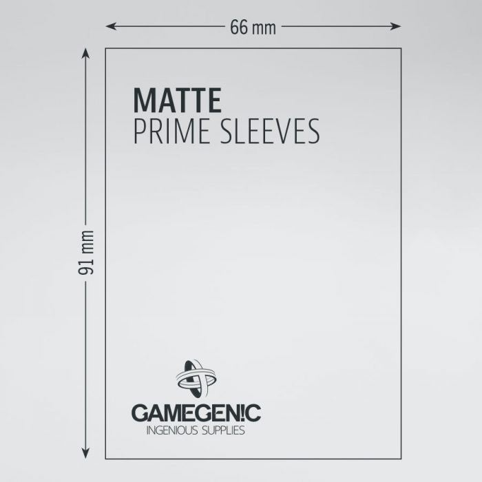 Gamegenic Standard Size Matte Double Sleeving Pack 100