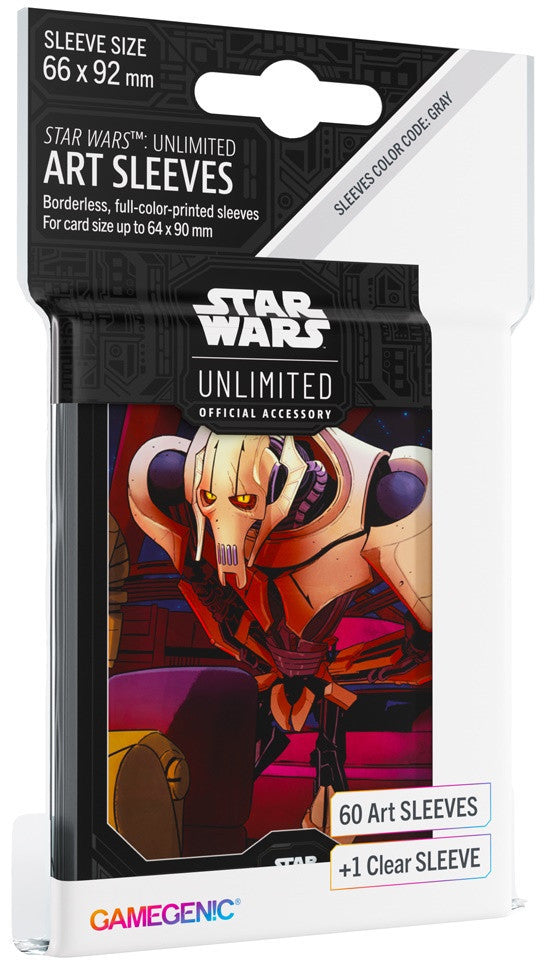 Gamegenic Star Wars Unlimited Art Sleeves - General Grievous Gamegenic Star Wars Unlimited Art Sleeves - General Grievous