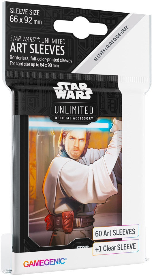 Gamegenic Star Wars Unlimited Art Sleeves - Obi-Wan Kenobi Gamegenic Star Wars Unlimited Art Sleeves - Obi-Wan Kenobi
