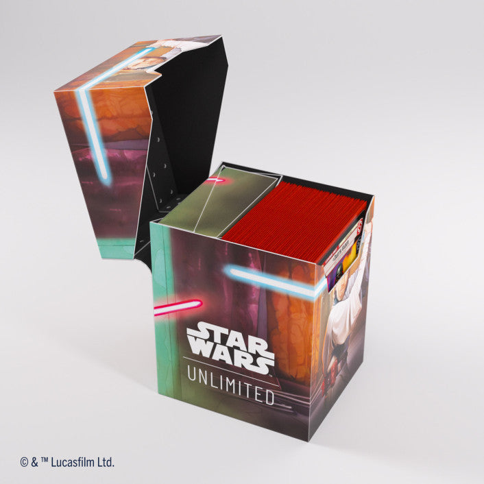 Gamegenic Star Wars Unlimited Soft Crate - Obi-Wan Kenobi/Darth Maul