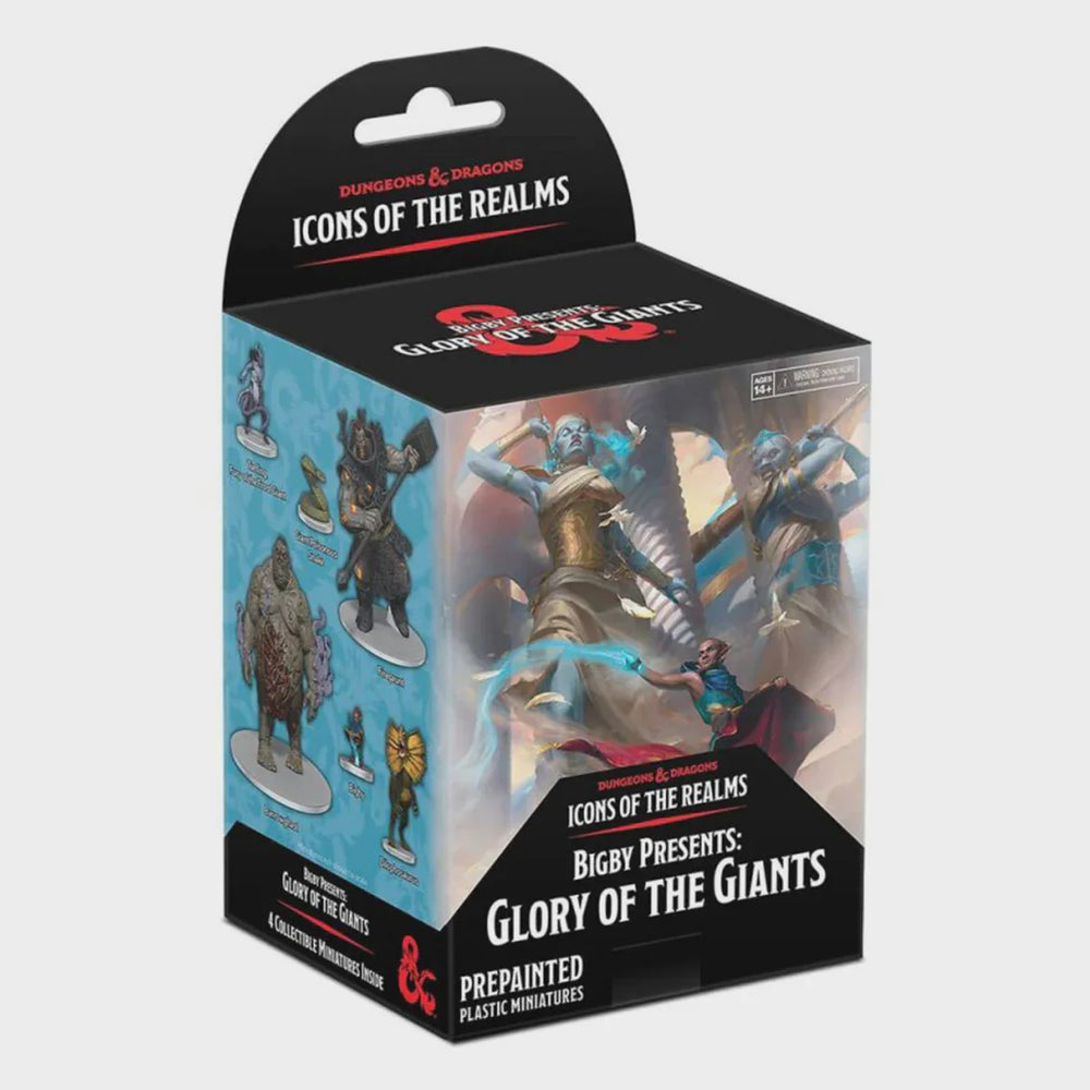 D&D Icons of the Realms Bigby Presents Glory of the Giants Booster