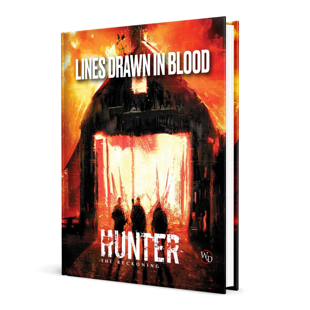 Hunter: The Reckoning 5th Edition RPG  Lines Drawn in Blood Sourcebook