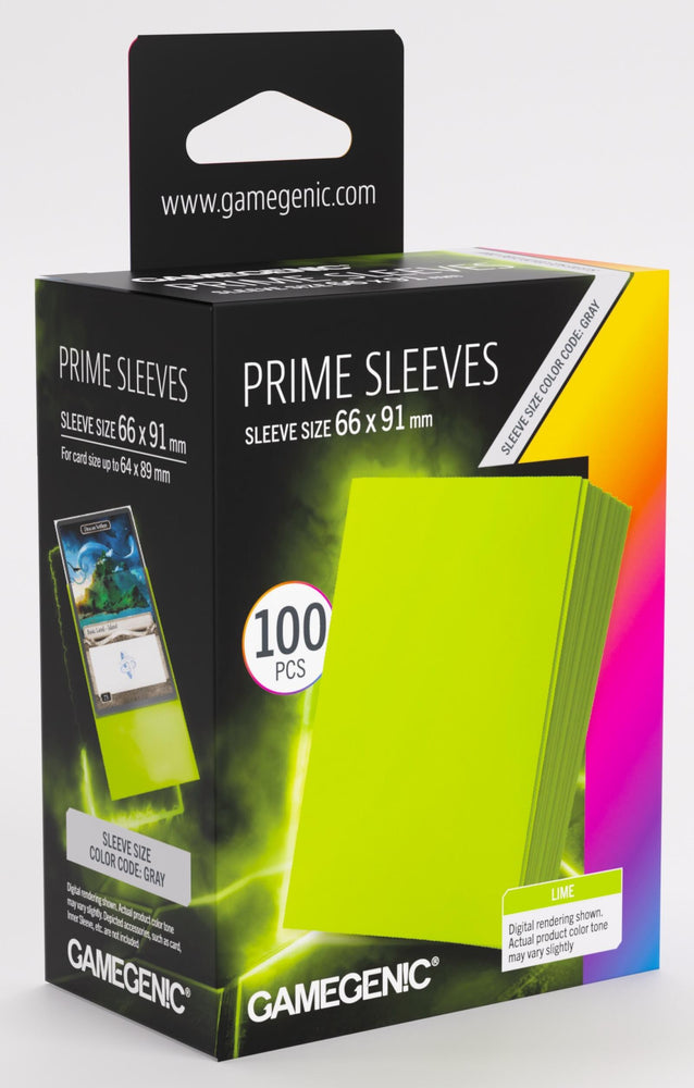 Gamegenic Standard Size Prime Card Sleeves 100ct