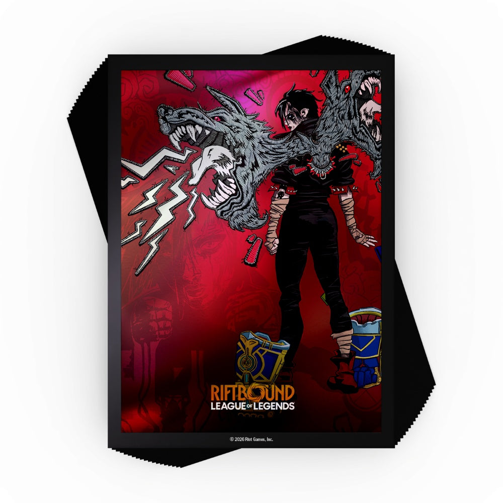 Riftbound League of Legends TCG Sleeves – Unleashed: Vi, Piltover Enforcer
