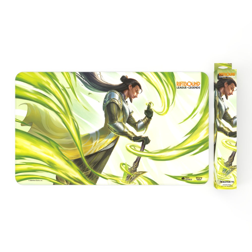 Riftbound League of Legends TCG Playmat – Unleashed: Master Yi, Wuju Master