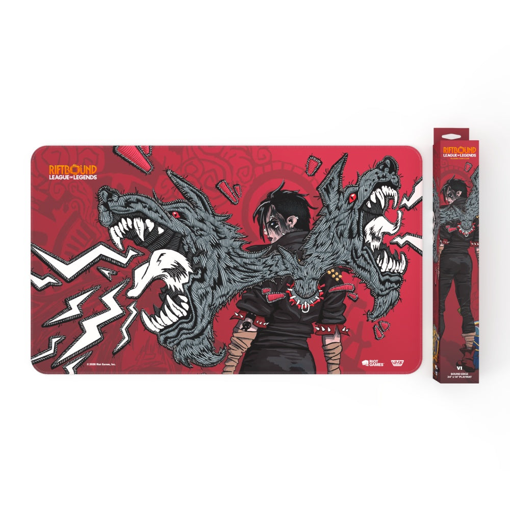 Riftbound League of Legends TCG Playmat – Unleashed: Vi, Piltover Enforcer