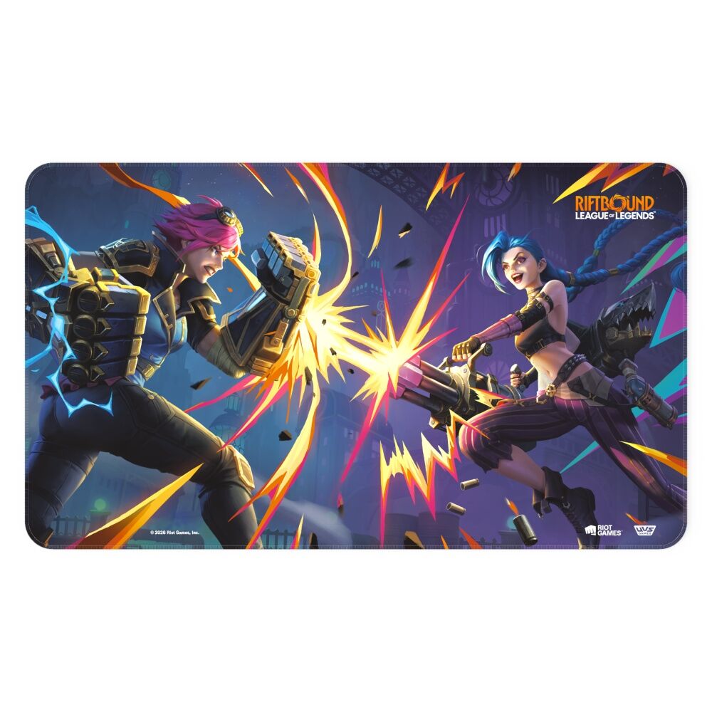 Riftbound League of Legends TCG – Playmat – Vendetta: Vi vs Jinx
