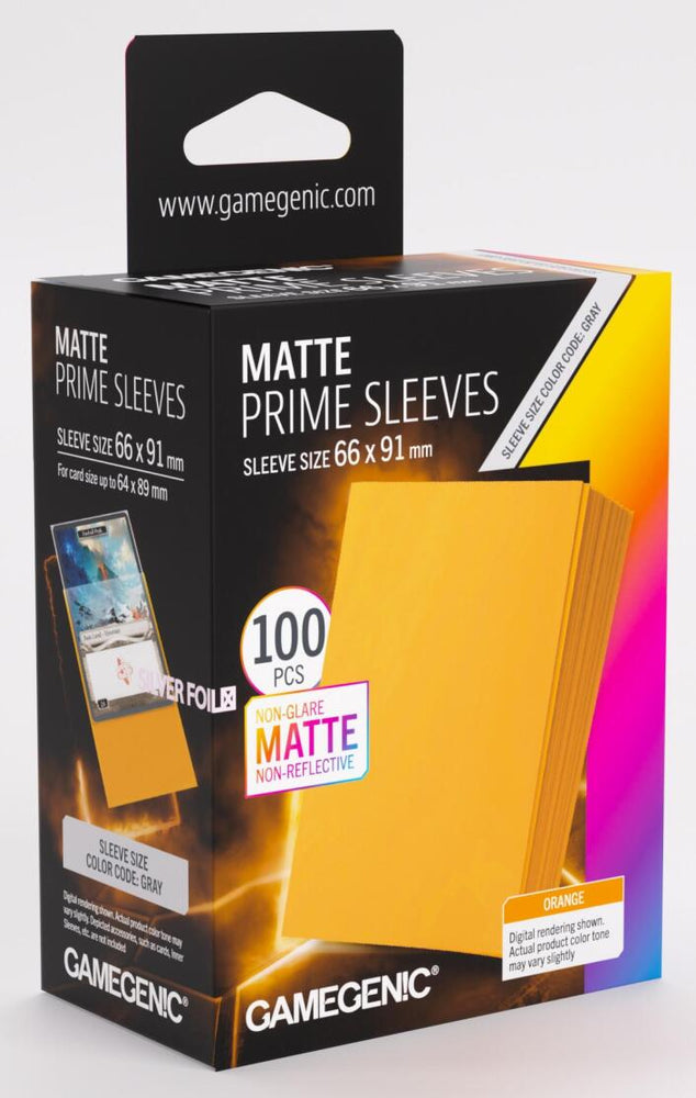 Gamegenic Standard Size Matte Prime Card Sleeves 100ct