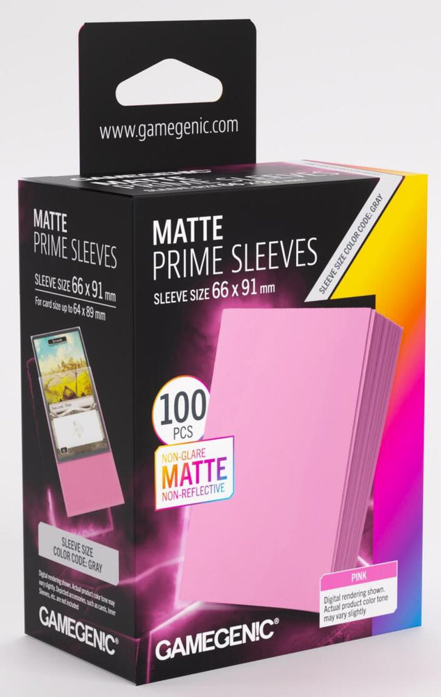 Gamegenic Standard Size Matte Prime Card Sleeves 100ct
