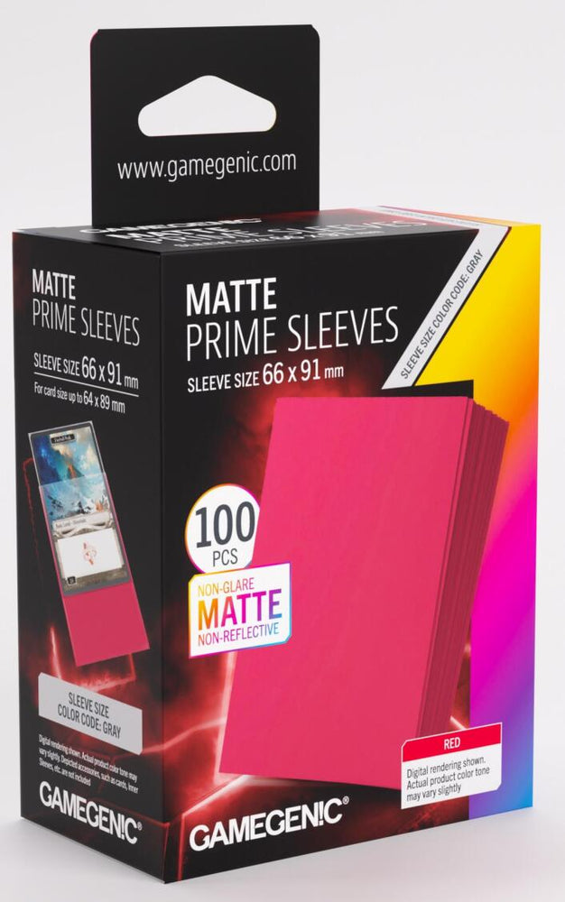 Gamegenic Standard Size Matte Prime Card Sleeves 100ct