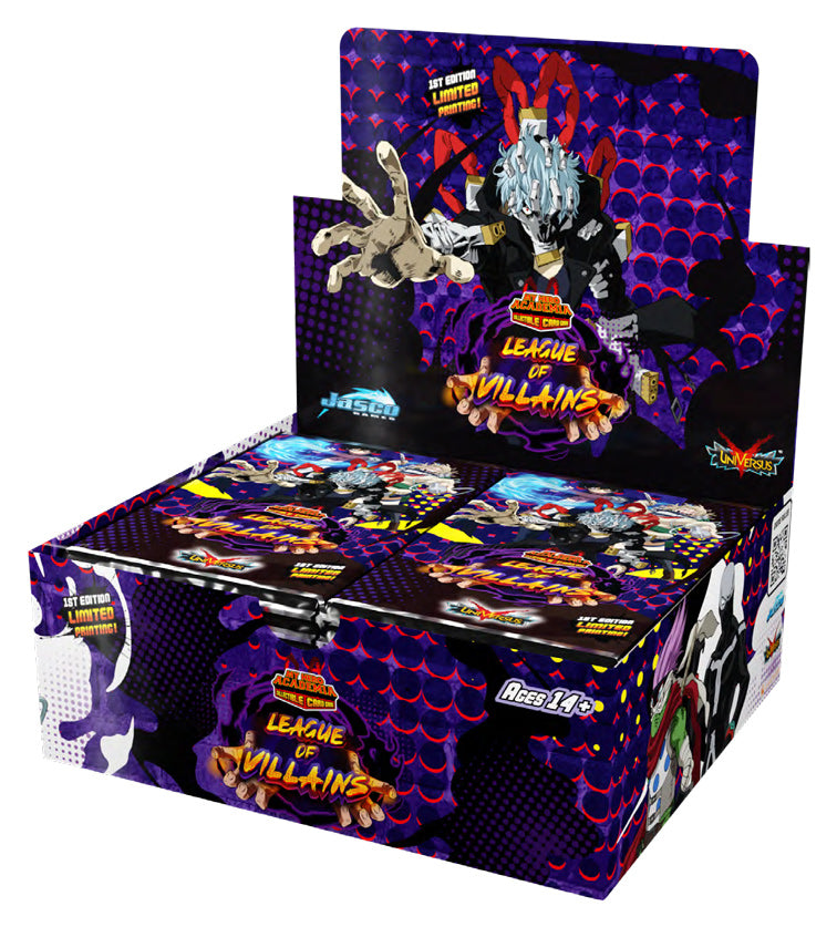 My Hero Academia Collectible Card Game League of Villains Booster Pack
