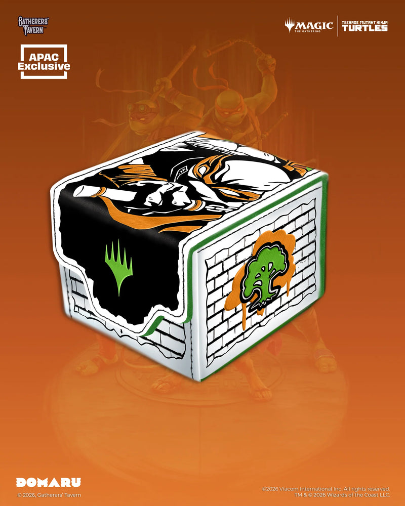 Gatherers Tavern DOMARU Deck Box MTG Teenage Mutant Ninja Turtles - Michelangelo