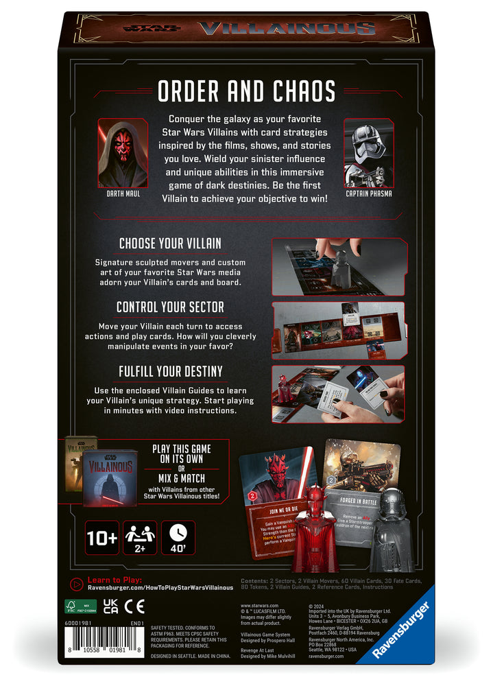 Star Wars Villainous Revenge at Last Expansion