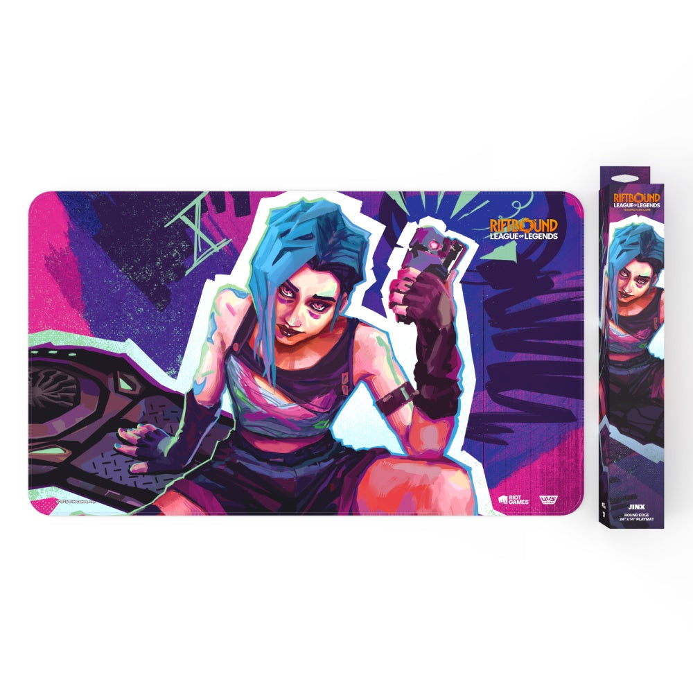 Riftbound League of Legends TCG Playmat Origins Jinx