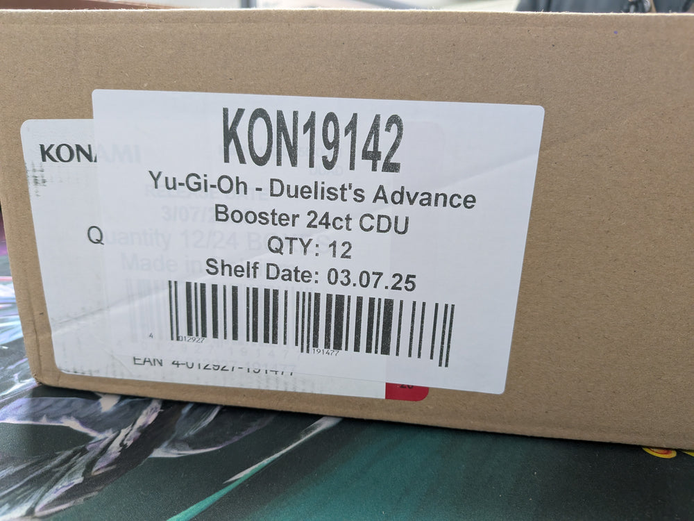 Yu-Gi-Oh Duelist's Advance Booster Case (12 Booster Boxes)