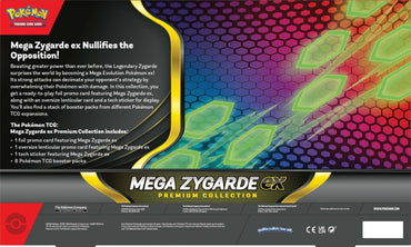 Pokemon TCG Mega Zygarde ex Premium Collection