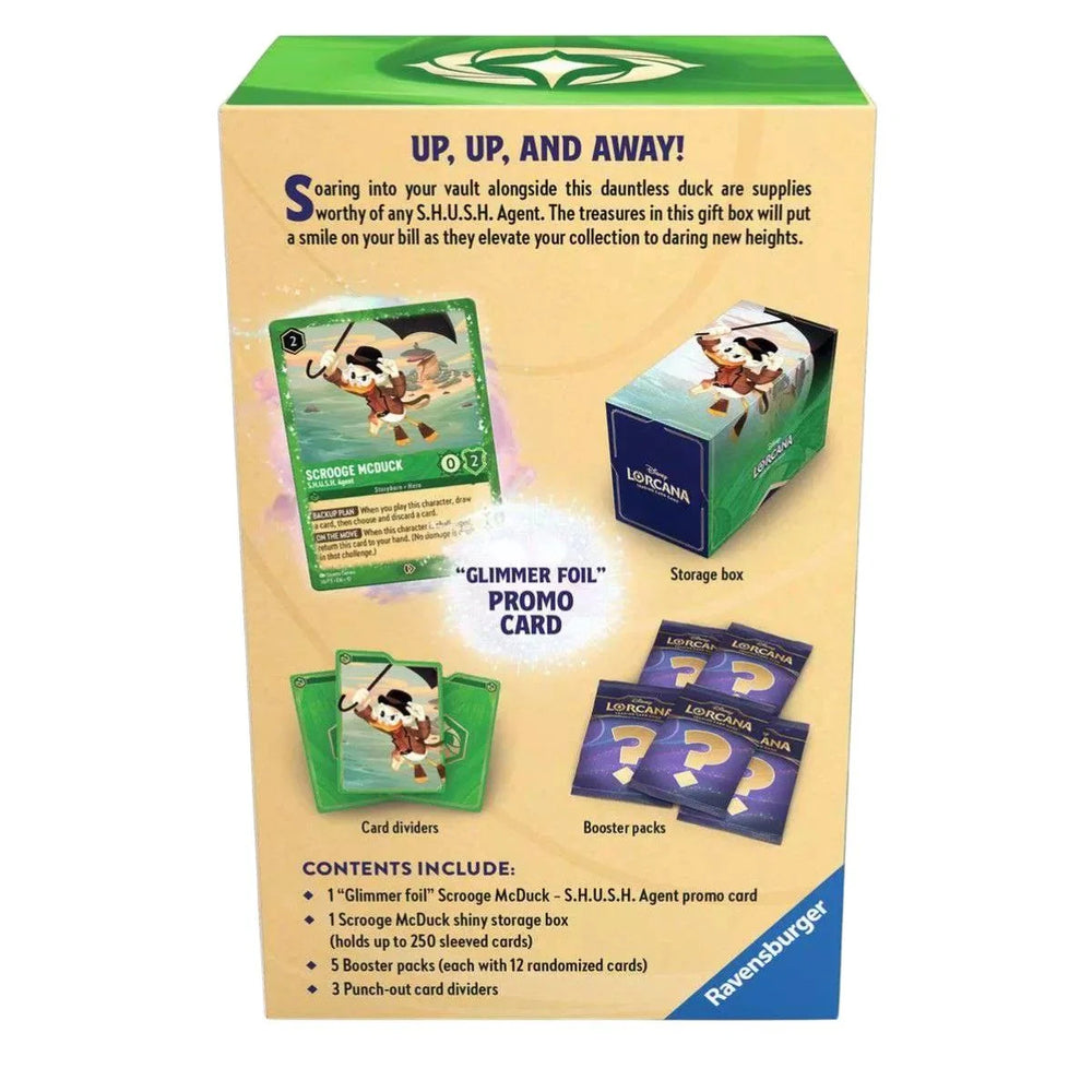 Disney Lorcana TCG Winterspell Scrooge McDuck Gift Box