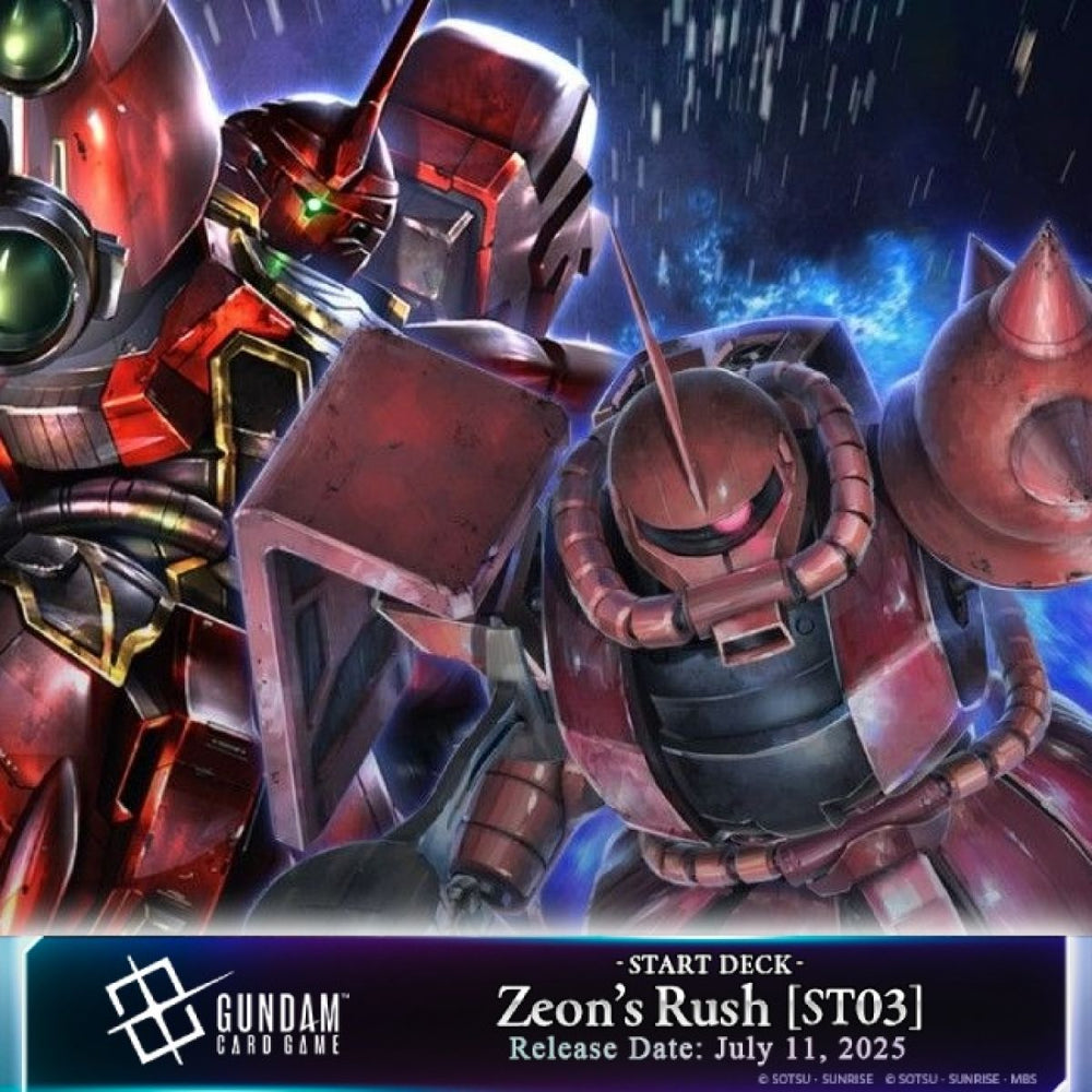 Gundam Card Game: Starter Deck Zeon's Rush ST03