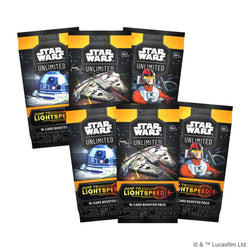 Star Wars Unlimited Jump to Lightspeed Booster Box (Preorder)