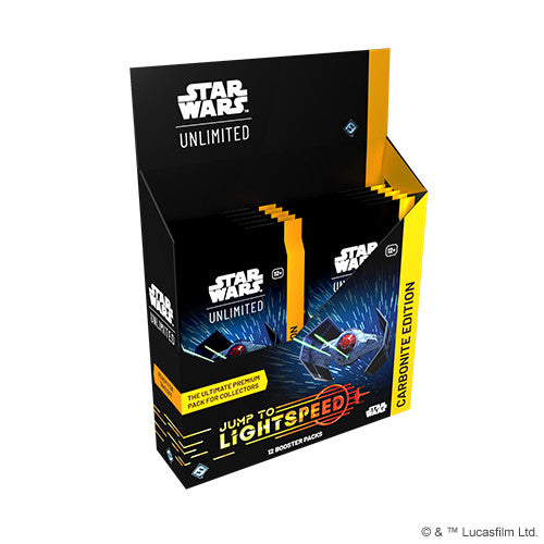 Star Wars Unlimited Jump to Lightspeed Carbonite Booster Pack (Preorder)