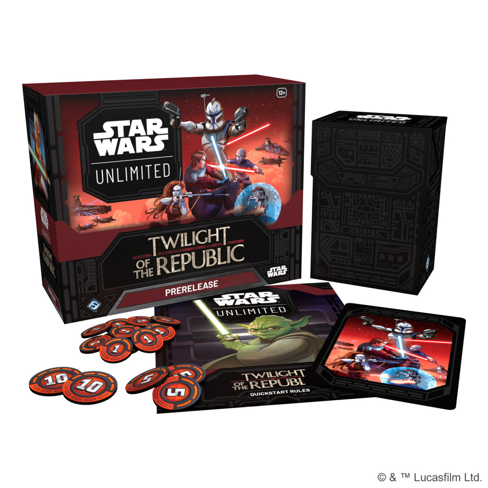 Star Wars Unlimited Twilight of the Republic Prerelease Box