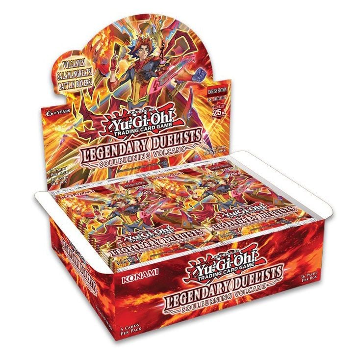 Yu-Gi-Oh Soulburning Volcano Booster Box