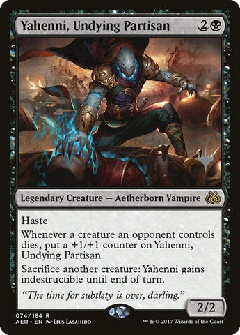 Yahenni, Undying Partisan (Promo Pack) [Aether Revolt Promos]