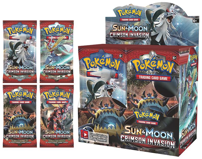 POKÉMON TCG Sun & Moon Crimson Invasion Booster Box