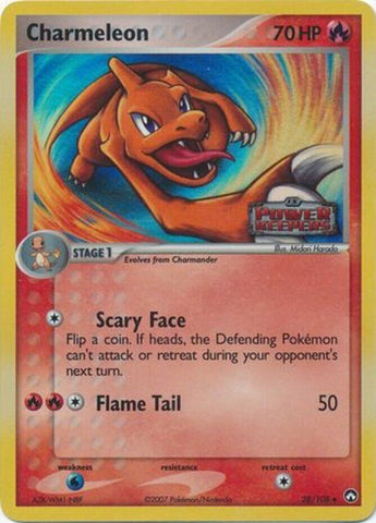 Charmeleon (28/108) (Stamped) [EX: Power Keepers]
