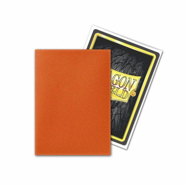 Dragon Shield Matte Sleeves - Tangerine 100ct