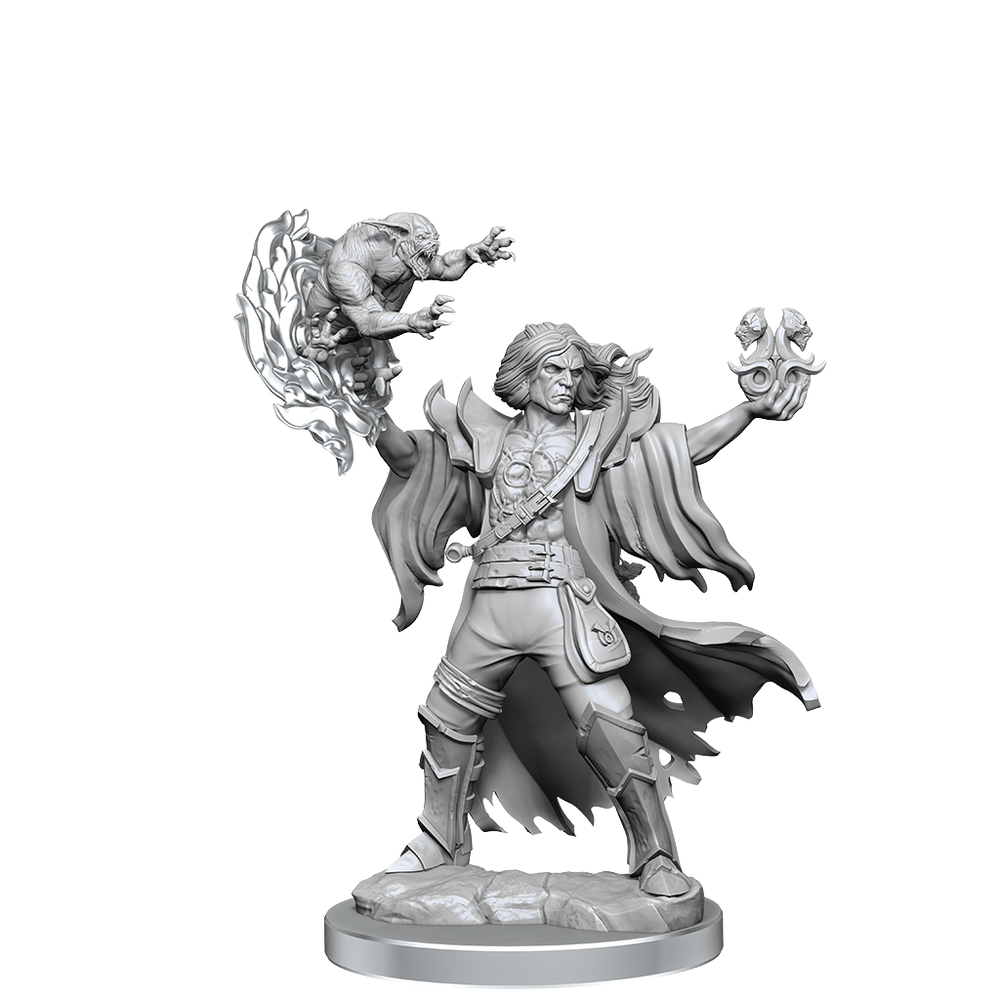 D&D Frameworks Human Warlock Male