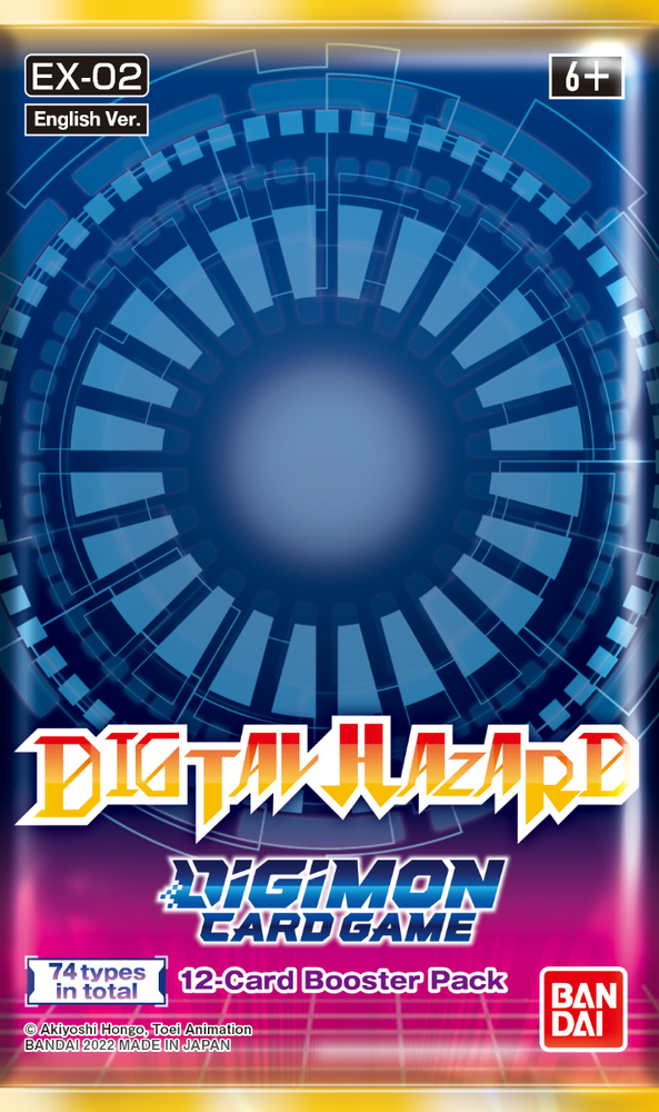 Digimon Card Game Digital Hazard (EX-02) Booster Pack