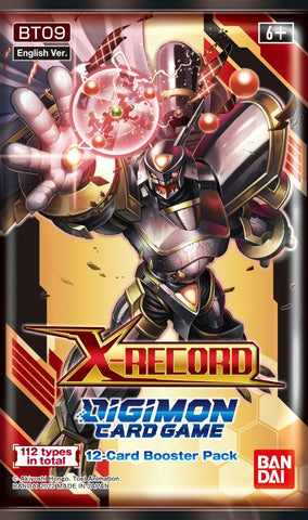Digimon Card Game Series 09 X Record Booster Pack