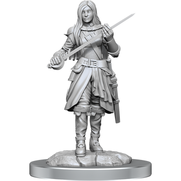 D&D Nolzurs Marvelous Unpainted Miniatures Half-Elf Rogue Female
