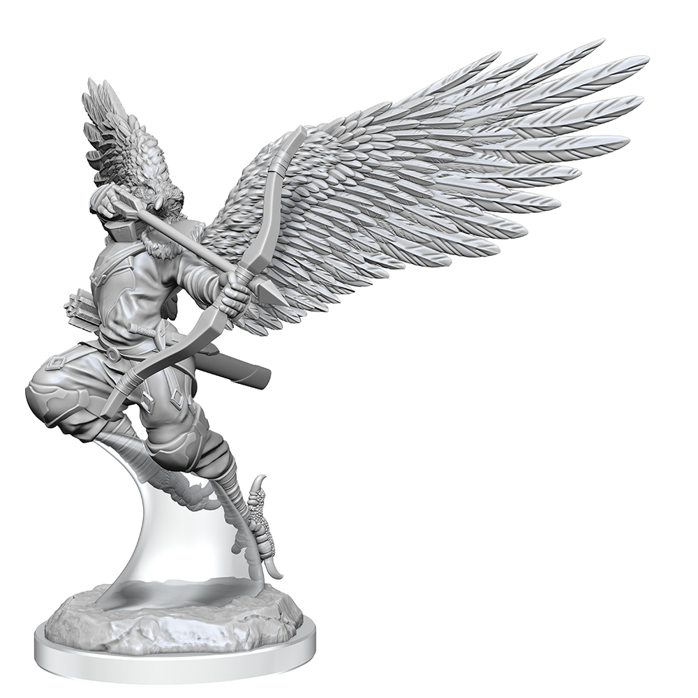 D&D Nolzurs Marvelous Unpainted Miniatures Aarakocra Fighters