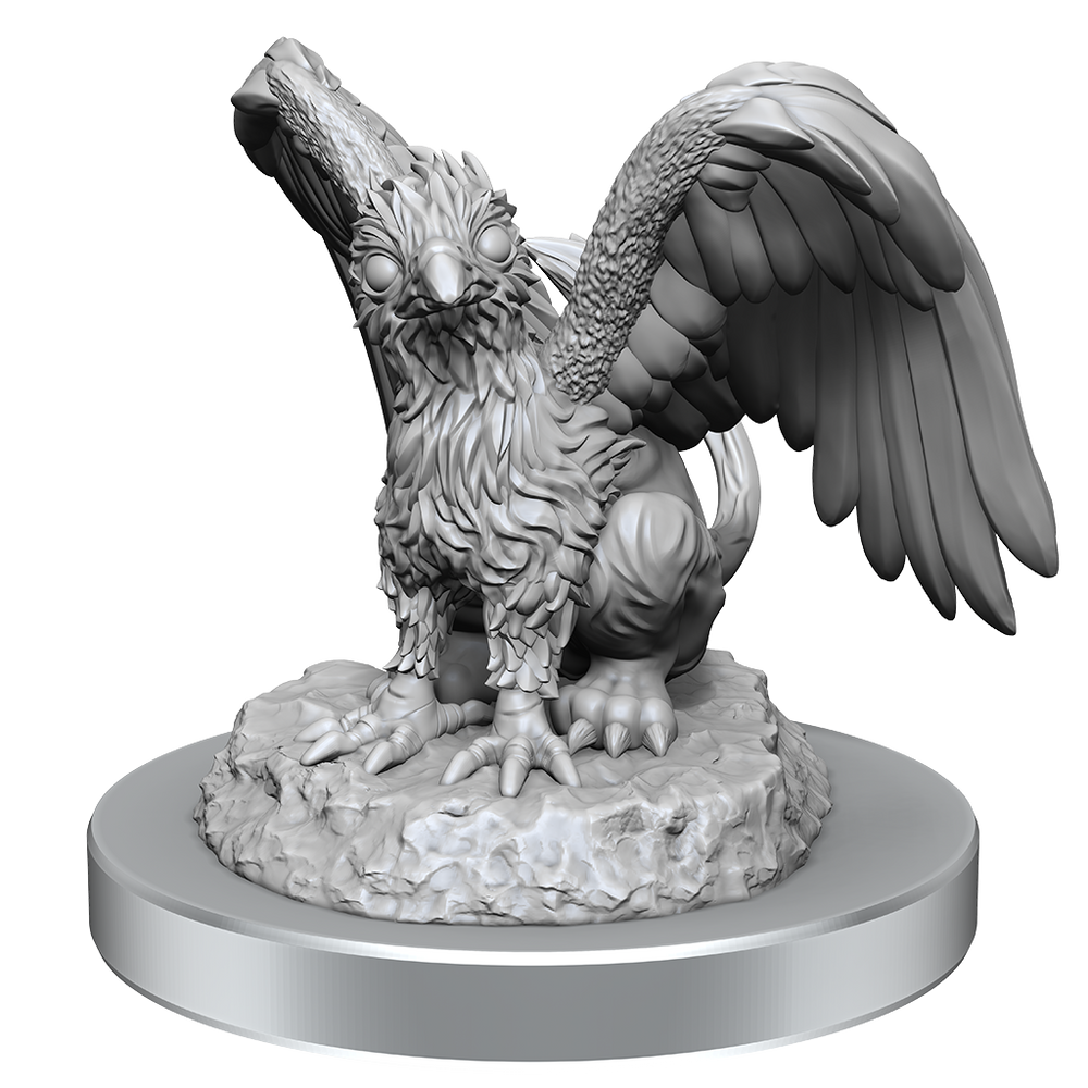 D&D Nolzurs Marvelous Unpainted Miniatures Griffin Hatchlings