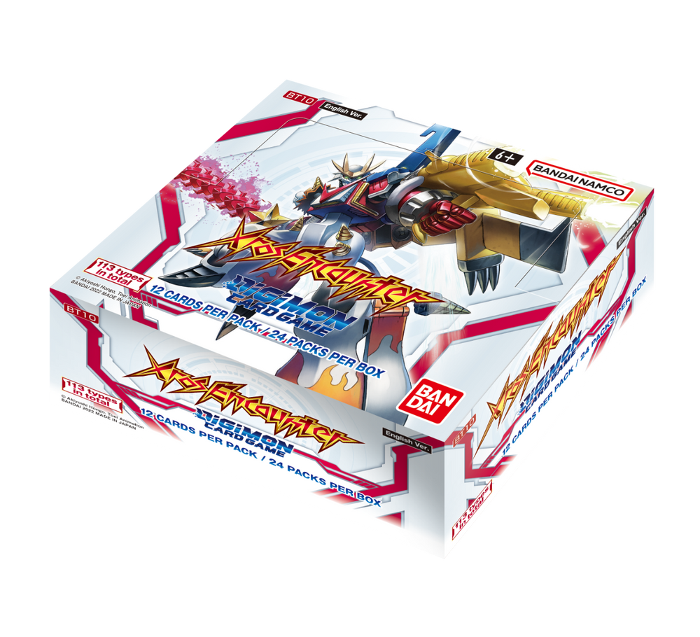 Digimon Card Game Series 10 Xros Encounter Booster Box
