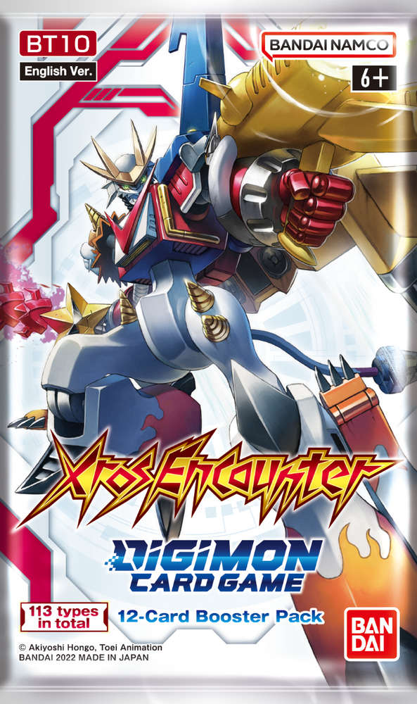 Digimon Card Game Series 10 Xros Encounter Booster Pack