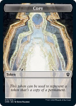 Copy // Treasure Double-sided Token [Commander Legends]