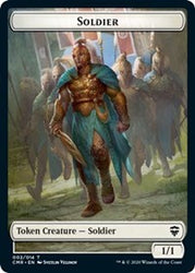 Soldier // The Monarch Double-sided Token [Commander Legends]