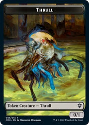 Thrull // Treasure Double-sided Token [Commander Legends]
