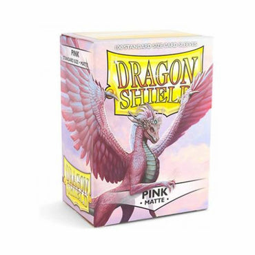 Dragon Shield Matte Sleeves - Pink 100ct