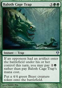 Baloth Cage Trap [Zendikar]